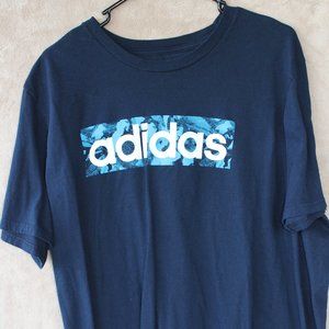 Adidas Tee Shirt - XXL - Blue